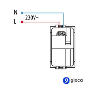 Estación de carga USB Gloca para montaje en pared, 5V 3.1A, tipo A y C, puerto dual para actualización, plástico blanco MT3002 - Product Image 3