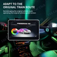 Diffuseur d'air LED à lumière ambiante pour Mercedes Classe A W176 / Classe B W246 / Classe CLA W117 / Classe GLA X156 |   Contrôle de l'écran