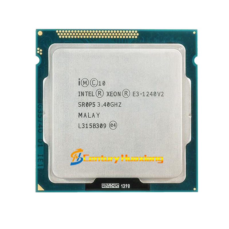 Xeon CPUs LGA 1155 E3-1240v2 CPU Quad Core Processor E3