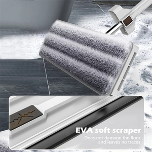 42cm Large Flat <b>Mop</b> Without Hand Washing Microfiber Floor Squeeze <b>Mop</b> Wet <b>Dry</b> Absorbent <b>Mop</b> for Home Cleaning Floors Tiles Tools - Product Image 6