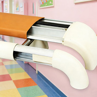 Barres de protection anti-collision de haute qualité pour rampes d'escalier et couloirs d'hôpitaux