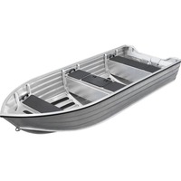 Lamax 2023 meilleur nouveau bateau de wake board en aluminium Boat john boat aluminium à vendre
