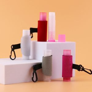Custom Styles Honey Organic Peach Moisturizer Repairing Drying Lightening Lines Neoprene Sleeve Lip Balm Holder - Product Image 1