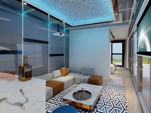 40ft 11.8m siêu không gian lớn di động ngoài trời không gian thông minh cabin như khách B & B biệt thự trại làm việc văn phòng nhà chứa thủy tinh - Product Image 3