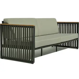 Tasarımcı açık kanepe eğlence avlu balkon bahçe rattan sandalye sehpa güneş odası sehpa kombinasyonu