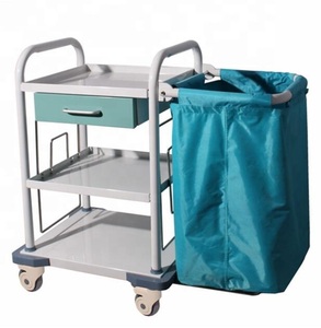 AM-UY016 Clinical Equipment Hospital Furniture Drug <strong>Dressing</strong> Medical Patient Emergency Instrument Cart Utility <strong>Trolley</strong> for Sale - Product Image 5
