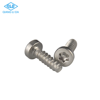 Vis à tête hexagonale Torx en acier inoxydable zingué passivé M3.5, marque QLD, grade A2/A4, filetage à droite, antivol