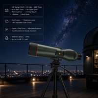 Télescope astronomique 4K OEM en gros Spx5-80, vision numérique optique 350x, télescope intelligent astronomique