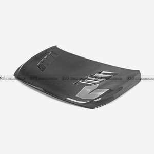 Nouveau design EPR Hyundai 2016-2024 I30n MK3 EPA AM Spec Capot ventilé avec clips à visser en fibre de carbone de haute qualité noir - Product Image 3
