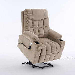 हॉट सेल इलेक्ट्रिक मेडिकल लिफ्ट चेयर एक्सपेंडेबल फोल्डेबल फोल्डेबल फोन एयर मसाज रिक्लियर मखमली असबाब रिमोट कंट्रोल - Product Image 1