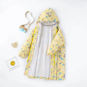 Enfant polyester imperméable imprimé manteau de <span class=keywords><strong>pluie</strong></span> en plein air enfants <span class=keywords><strong>veste</strong></span> de <span class=keywords><strong>pluie</strong></span> bébé garçons <span class=keywords><strong>fille</strong></span> imperméable outwear - Product Image 5