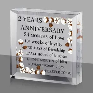 Gifts for Mom Crystal Plaque Engraved Sayings I Really Love You Special Glass Present on Birthday for Mother's Day