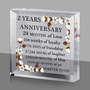 Regalos para mamá, placa de cristal, refranes grabados, te amo realmente, regalo de cristal especial para cumpleaños, día de la madre - Product Image 1