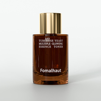 Flacon en verre de 10 ml pour essence de soin de la peau, avec fond épais