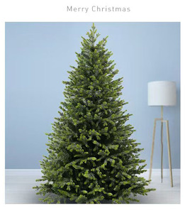 Arbre <span class=keywords><strong>de</strong></span> Noël artificiel <span class=keywords><strong>de</strong></span> luxe <span class=keywords><strong>de</strong></span> haute qualité personnalisé grand ornement debout en PE vert décorations extérieures personnalisabilité - Product Image 3