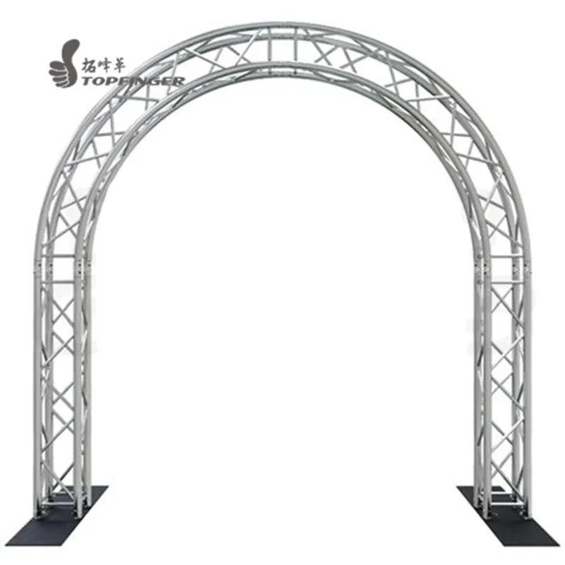 arch truss design aluminum spigot lighting truss system factory price truss roof system equipment