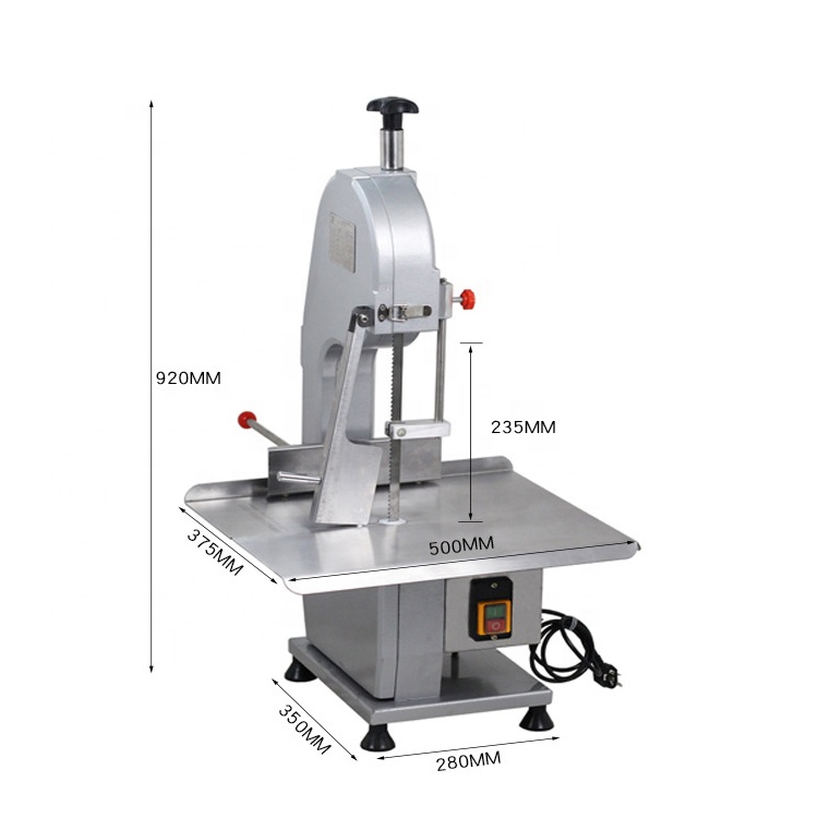 Fabrik handbuch Schweine fleisch Rindfleisch Fleisch und Knochen geschnittene Säge maschine Elektrische Fleischs ch neider Maschine Knochens äge Kommerziell