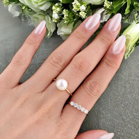 Bague de fiançailles solitaire ronde en diamant cultivé en laboratoire certifié IGI, or 14k 18k, diamants créés en laboratoire VVS, bijoux pour femmes