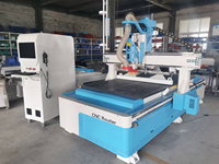 Machine de gravure CNC 1325 pour le travail du bois, machine industrielle pour le bois, le MDF, le contreplaqué, l'acrylique, le PVC, la fabrication de portes d'armoires et de meubles