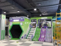 Aire de jeux intérieure pour enfants personnalisée pour centre commercial, équipement de jeu intérieur pour enfants