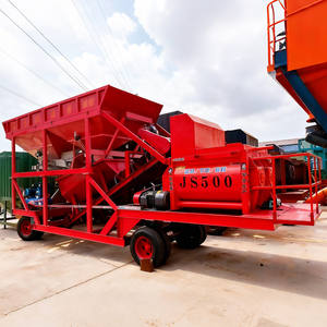 Centrale à béton mobile YHZS30 30m3/h Capacité de production Déplacement et installation faciles Travail stable et <span class=keywords><strong>prix</strong></span> bon marché - Product Image 2