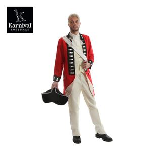ODM 하이 퀄리티 성인 남자의 빨간 코트 군인 유니폼 Cos 놀이 의상 도매 성능 착용 - Product Image 2