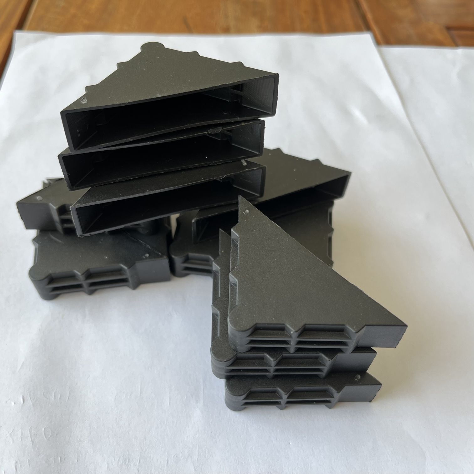 20 Protezioni Angolari Per Specchio E Vetro - Plastica Nera 4x50mm - Antigraffio E Riutilizzabili - Foto 9