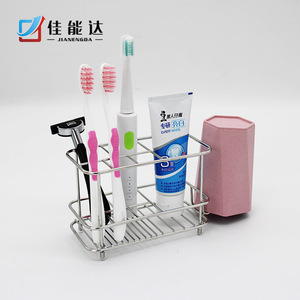 Portacepillos de Dientes Jianengda, Rectangular, Resistente al Óxido, para Guardar Cepillos de Dientes, Pasta Dental y Maquinillas de Afeitar, Sin Necesidad de Perforación, con Licencia - Product Image 3