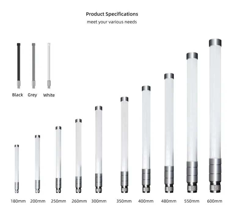 Antena Wifi luar ruangan, antena Wifi luar ruangan serat kaca, antena luar ruangan 6dbi 10dbi 12dbi 433mhz 868MHz 915MHz