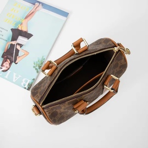 Bolso de Mano de Lujo para Mujer 2025, Bolso Bandolera Pequeño y Moderno con Cierre de Cremallera, Diseño con Logotipo y Patrón, para Chicas - Product Image 5