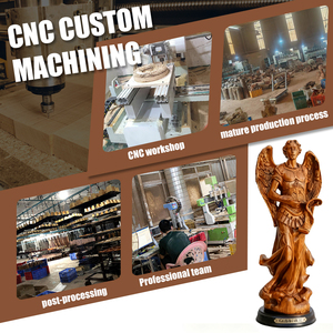 Tùy chỉnh CNC gia công dịch vụ nhanh chóng prototyping gỗ khắc trang trí thủ công mỹ nghệ bao gồm khoan đánh bóng kết thúc cho các dịch vụ - Product Image 2
