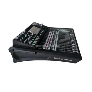 2024 desain baru uptage 24 channel musik profesional rekaman konsol Mixer Audio disesuaikan digital mixer