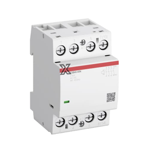 Contacteur ESB40-20N-06 40 A – 2 NO – 0 NC – 230 V AC Utilisé pour l'enclenchement et l'arrêt à distance des circuits. - Product Image 1