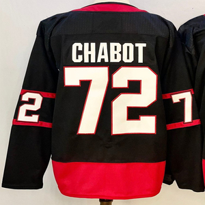 Maillots de hockey cousus pour hommes 7 Brady Tkachuk 18 Tim Stutzle 72 <span class=keywords><strong>Thomas</strong></span> Chabot 13 Mathew Barzal - Product Image 4