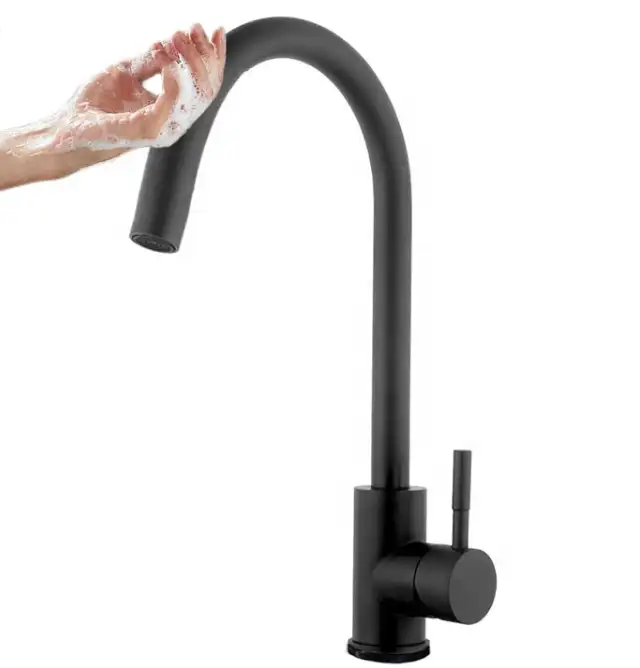 Smart Touched Automatic Faucet Bewegungs sensor Wasserhahn Wasserhahn für Badezimmer Küche Waschbecken Edelstahl Hand Free Wasserhahn Sensor