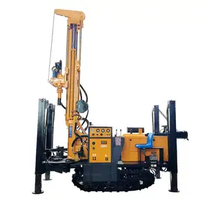 China supplier high quality water well drilling rig FY200 steel crawler hydraulic water drilling rig for sale