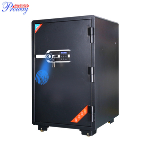 Nhiệm vụ nặng nề tùy chỉnh xem Winder an toàn hộp sang trọng điện tử kỹ thuật số vân tay chống cháy an toàn với xem Winder - Product Image 3