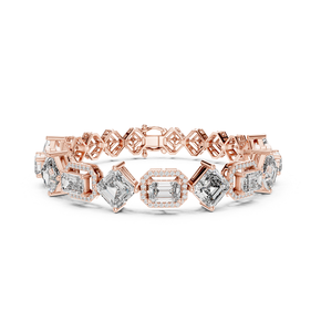 Pulsera de Diamantes Cultivados en Laboratorio, Diseño Contemporáneo en Oro, Joyería Fina Premium, Accesorio de Moda para un Estilo Elegante - Product Image 6
