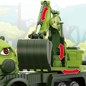 Coche todoterreno teledirigido a escala 1:14, <span class=keywords><strong>juguete</strong></span> eléctrico <span class=keywords><strong>de</strong></span> alta velocidad <span class=keywords><strong>de</strong></span> dinosaurio - Product Image 2