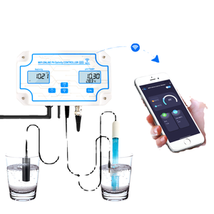 Wi-Fi Измеритель Качества Воды цифровой 3 в 1 Набор температуры <span class=keywords><strong>PH</strong></span> Измеритель солености - Product Image 1