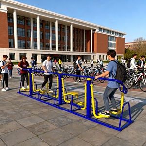 Meilleures ventes d'équipements de <span class=keywords><strong>fitness</strong></span> de plein air de qualité supérieure Ensemble de salle de sport de parc pour usage public - Product Image 3