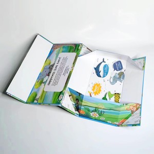 Caja de Regalo Plegable de Lujo para Niños, Navidad, Cosméticos, Papel UV de 2mm, Embalaje para Ropa Interior, Calcetines, Prendas, con Relieve de Piel y Laminado Mate - Product Image 2