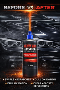 GRAPHONEX Heavy Cut 1500 Aluminium Oxide Professional <b>Car</b> <b>Polish</b> & Protect Compound (1L) | Removes Heavy Scratches & Sanding - Product Image 5