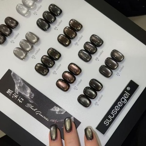 เจลทาเล็บลายตาแมว 10 สี ขนาด 15 มล. ขายดี ราคาพิเศษจากโรงงาน รับผลิตตามแบบมืออาชีพ ขายส่ง - Product Image 1