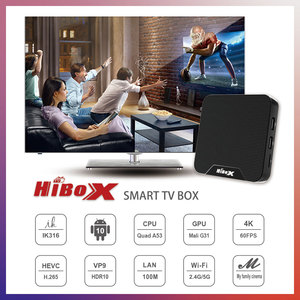 โรงงานร้อนขายทีวีดิจิตอล1กิกะไบต์8กิกะไบต์ Amlogic IK316 <span class=keywords><strong>HiBOX</strong></span> 4พัน Android10.0สมาร์ททีวีกล่องชุดกล่องด้านบน - Product Image 3