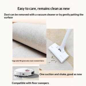 Tapis de luxe haut de gamme en velours cristal, nouveau modèle 2026, style nordique, idéal pour salon, canapé, table basse, chambre à coucher, grande surface, lavable - Product Image 3