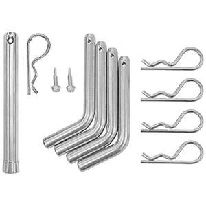 LUNSHUO Ultimate 5th Wheel Connection Rail Mount Hitch Kit para RV Camper Adaptador de cuello de cisne (rieles no incluidos) - Product Image 4