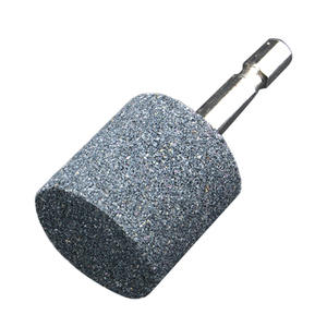 Disques de ponçage et de polissage métalliques coniques et cylindriques en corindon brun à tige hexagonale de 6,35 mm pour clé électrique – Vente en gros - Product Image 1