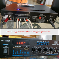 MS50 Ensemble d'amplificateurs audio professionnels HIFI Enceinte murale de studio étanche avec équipement de musique Line Array Vidéo et éclairage