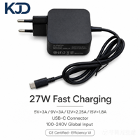 Pengisi Daya Cepat Tahan Api Raspberry Pi 5 27W Tipe-C PD3.0